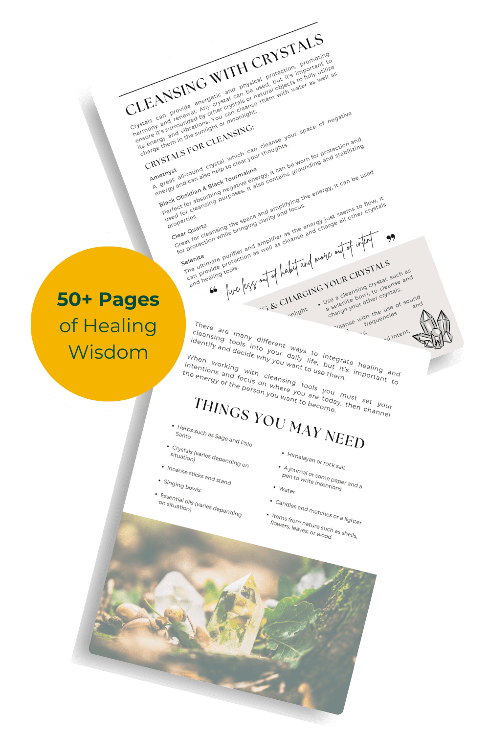 50 Pages of Healing Wisdom