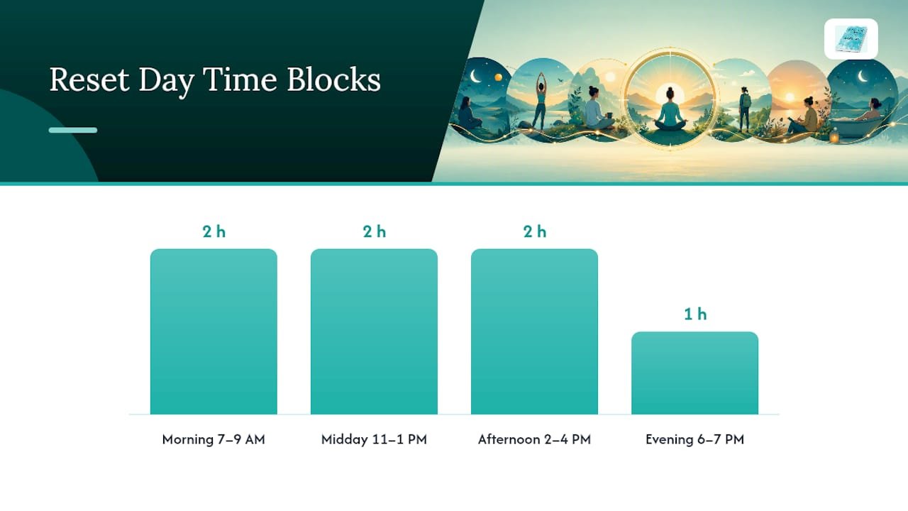 What Is a Good Schedule for a Spiritual Reset Day? — overview diagram
