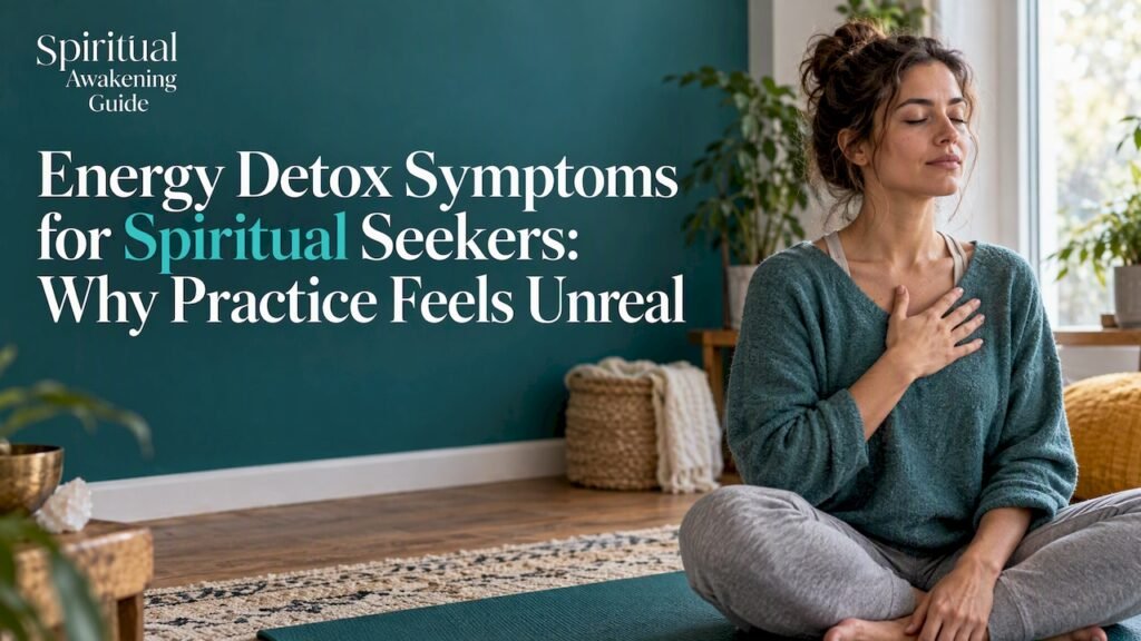 Seeker pausing after a breathwork session